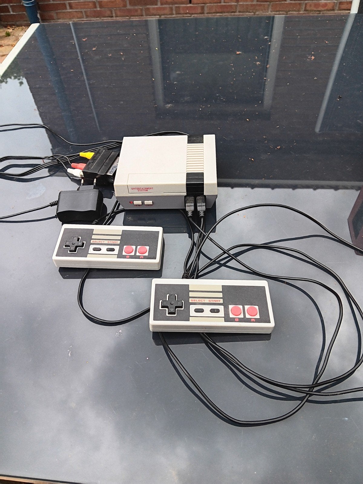 Nintendo Entertainment System (NES) met 2 controllers, Spelcomputers en Games, Spelcomputers | Nintendo NES, Ophalen of Verzenden
