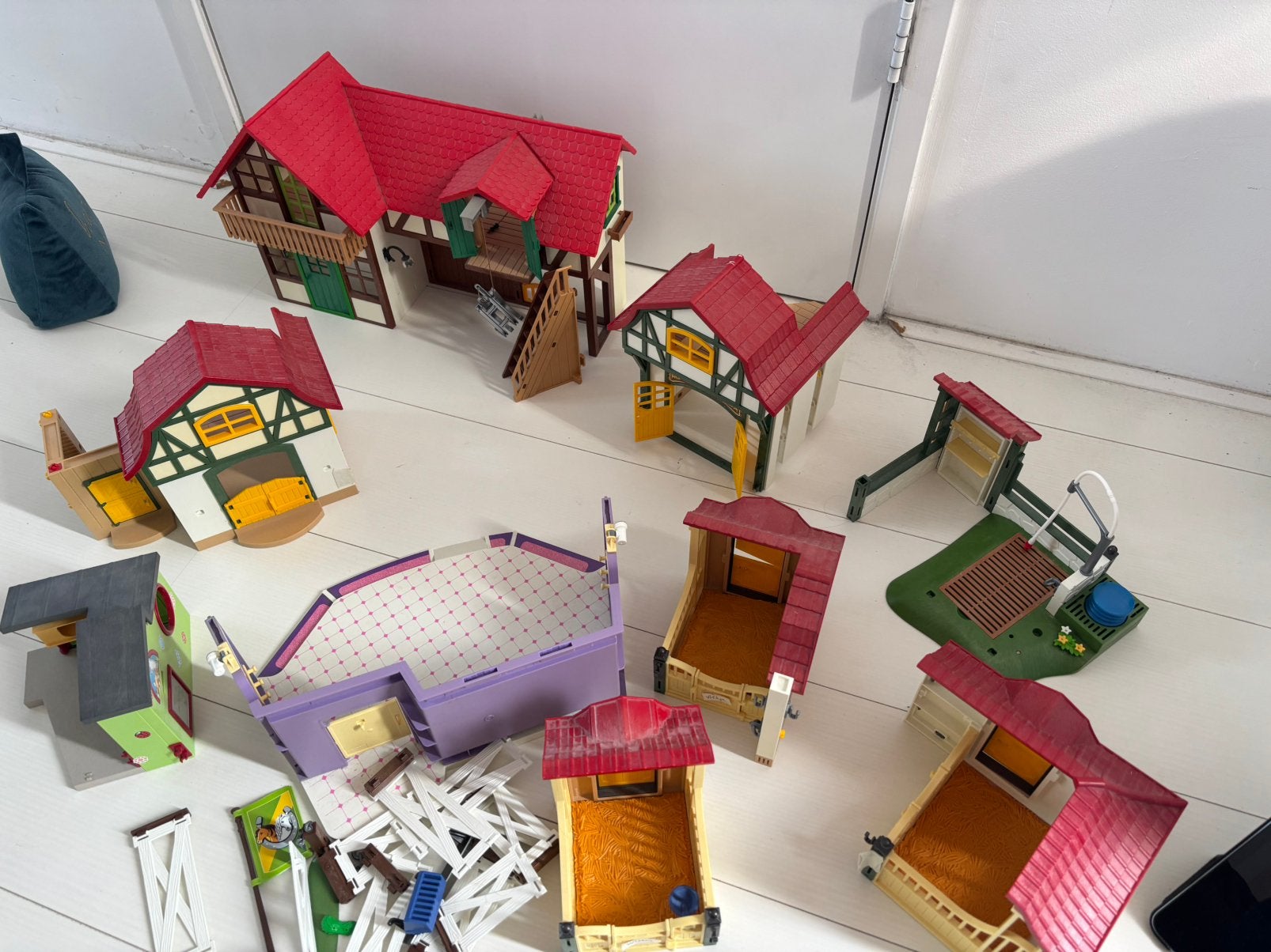 Playmobil manege, Ophalen, Gebruikt