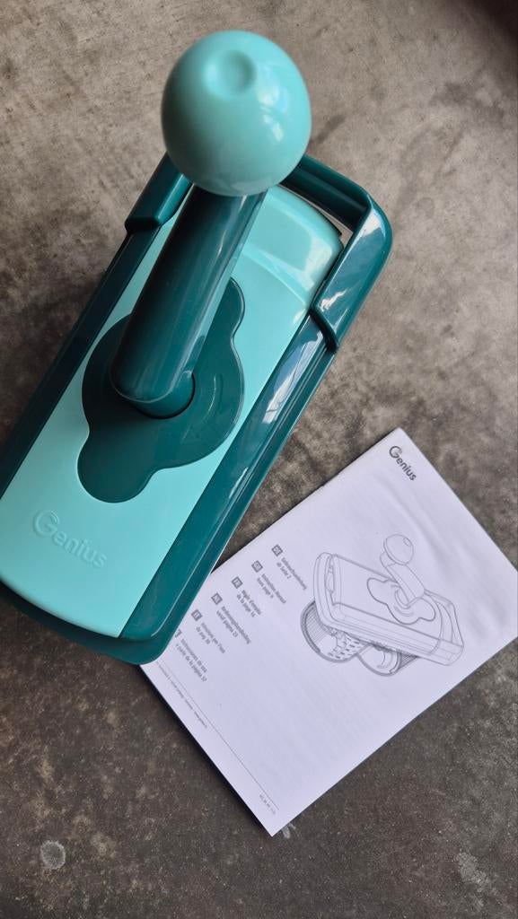 Genius Nicer Dicer Quick - Groentesnijder, Overige typen, Kunststof, Ophalen of Verzenden, Zo goed als nieuw