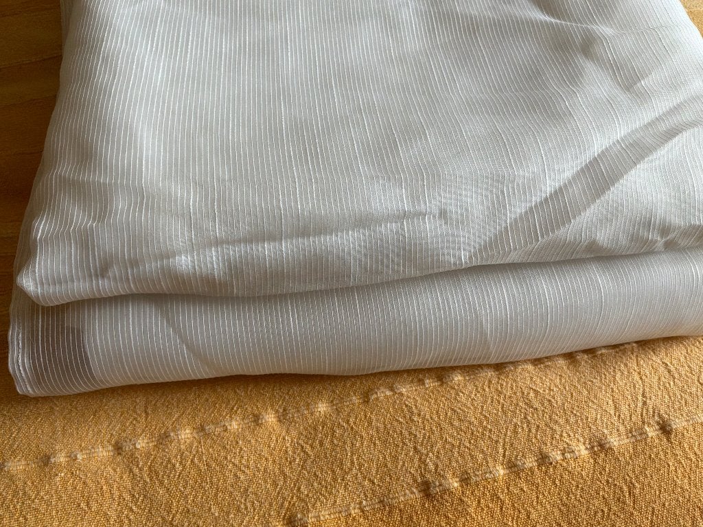 4x witte vitrage, 150x230 cm, Ophalen, Vitrage, Gebruikt, 150 cm