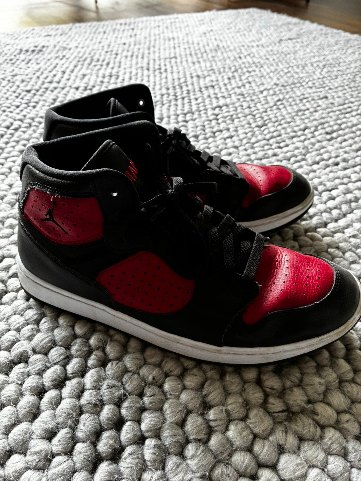 Jordan jumpman sneakers maat 45, Ophalen of Verzenden, Zo goed als nieuw, Zwart