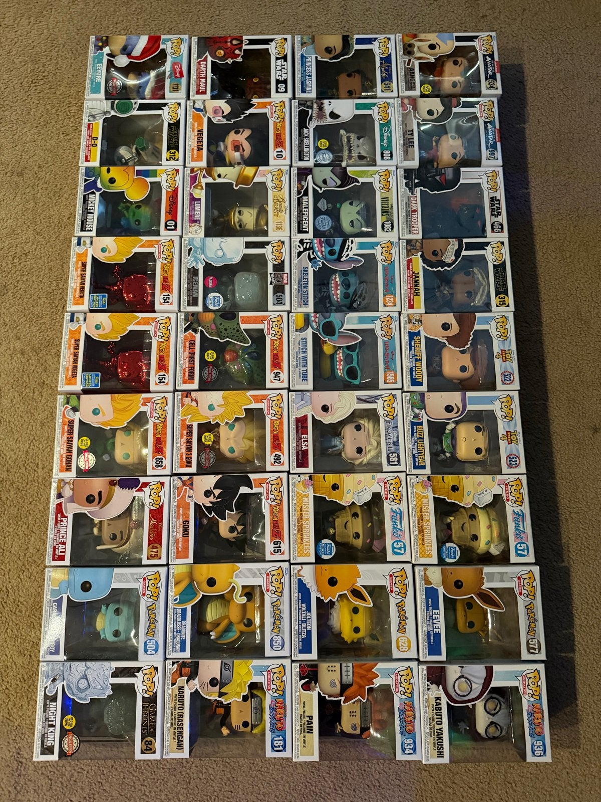 Grote collectie Funko Pop! figuren (diverse series), Ophalen of Verzenden, Zo goed als nieuw