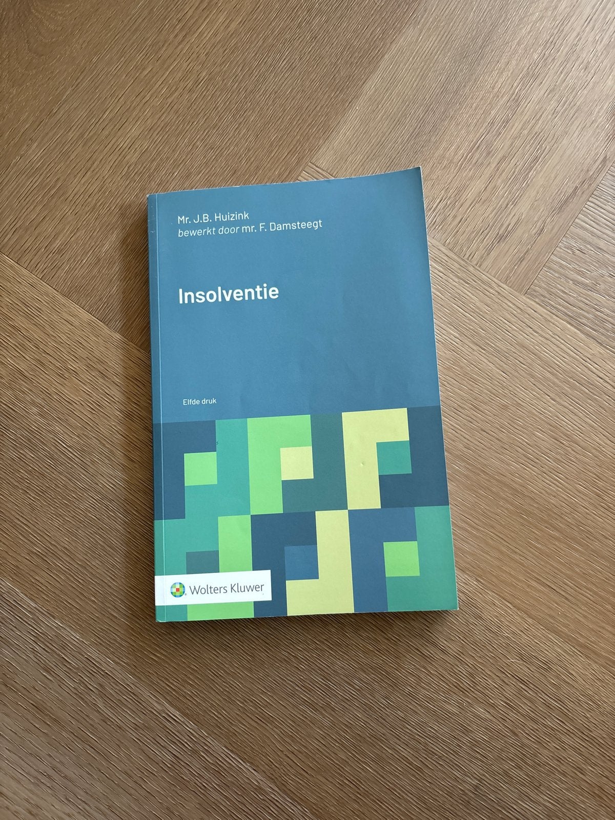 Insolventie - Mr. J.B. Huizink - 11e druk, Ophalen of Verzenden, Gamma, Gelezen, WO