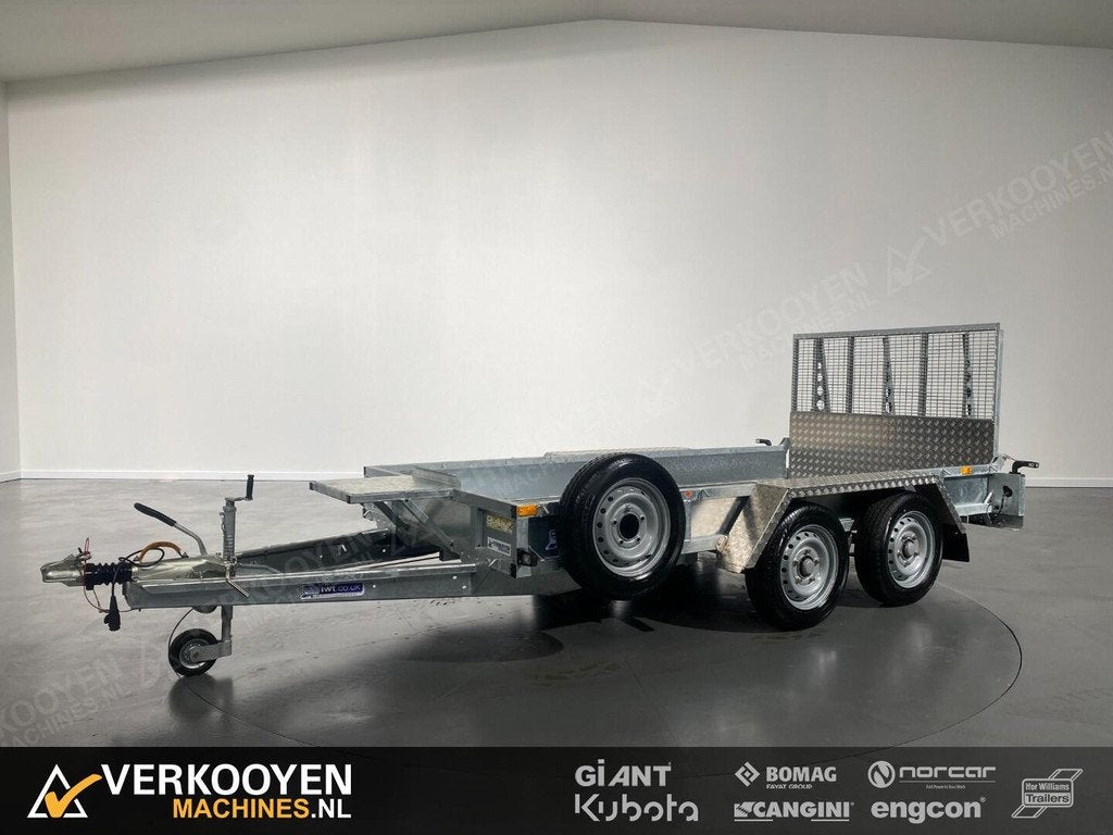 1 Ifor Williams GP126 Klep VT347 Machinetransporter VOORRAAD, Overige kleuren, Overige brandstoffen, Origineel Nederlands, Bedrijf