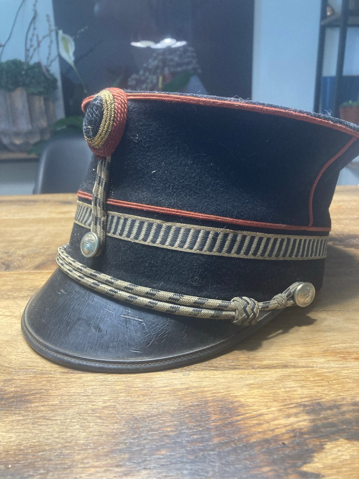 Kepie Belgische Rijkswacht, Ophalen of Verzenden, Landmacht, Overige gebieden, Helm of Baret
