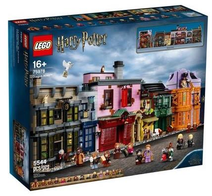 Te huur: Lego Diagon alley / de Wegisweg 75978, Ophalen of Verzenden, Gebruikt, Complete set, Lego