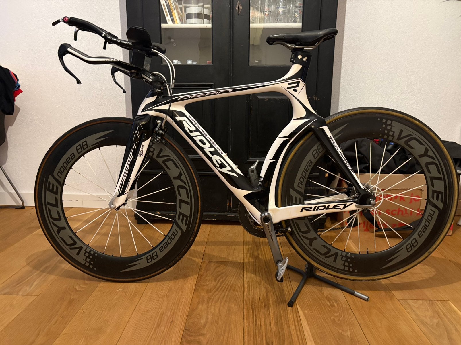 Ridley Dean tijdritfiets / triathlonfiets, Fietsen en Brommers, Ophalen, Zo goed als nieuw, Meer dan 20 versnellingen, Overige merken