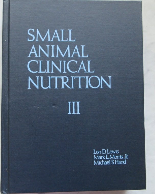 Small Animal Clinical Nutrition III, Boeken, Ophalen of Verzenden, Beta, Zo goed als nieuw, Overige niveaus