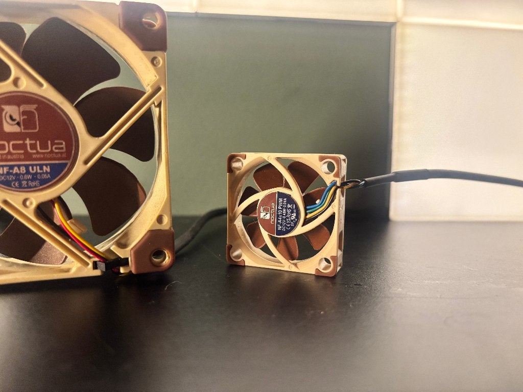 Noctua Fans PC 2x A4+A8, Ophalen of Verzenden, Zo goed als nieuw, Luchtkoeling