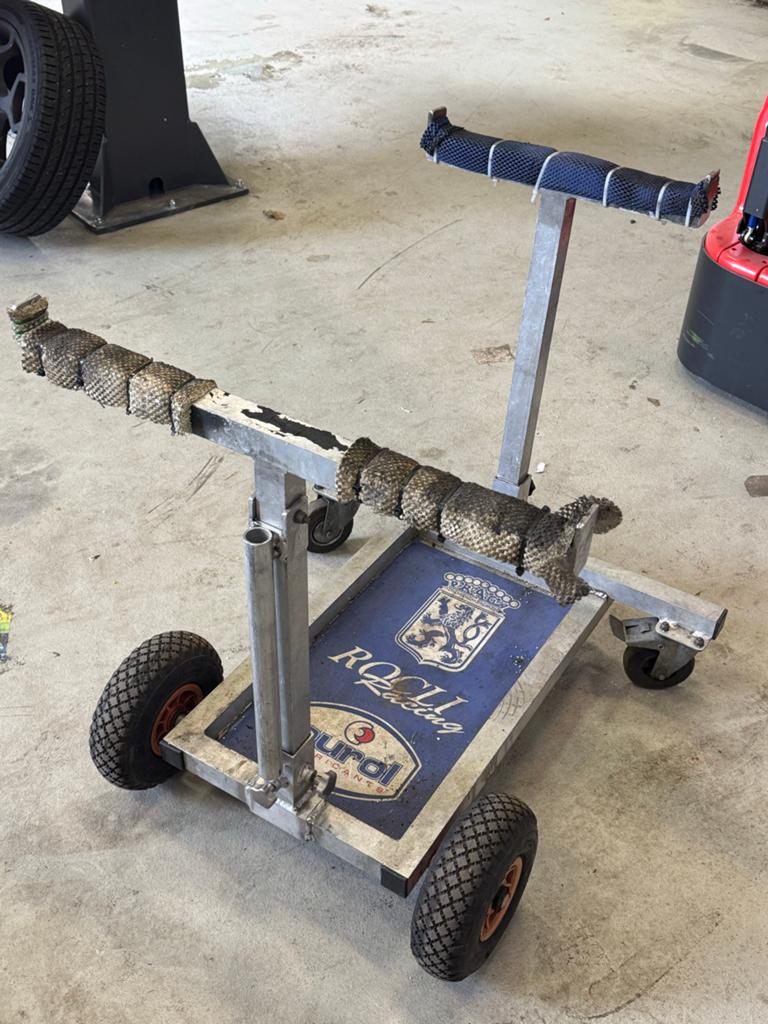 Verrijdbare Kart Stand / Kart Bok, Sport en Fitness, Karting, Ophalen, Gebruikt, Kart