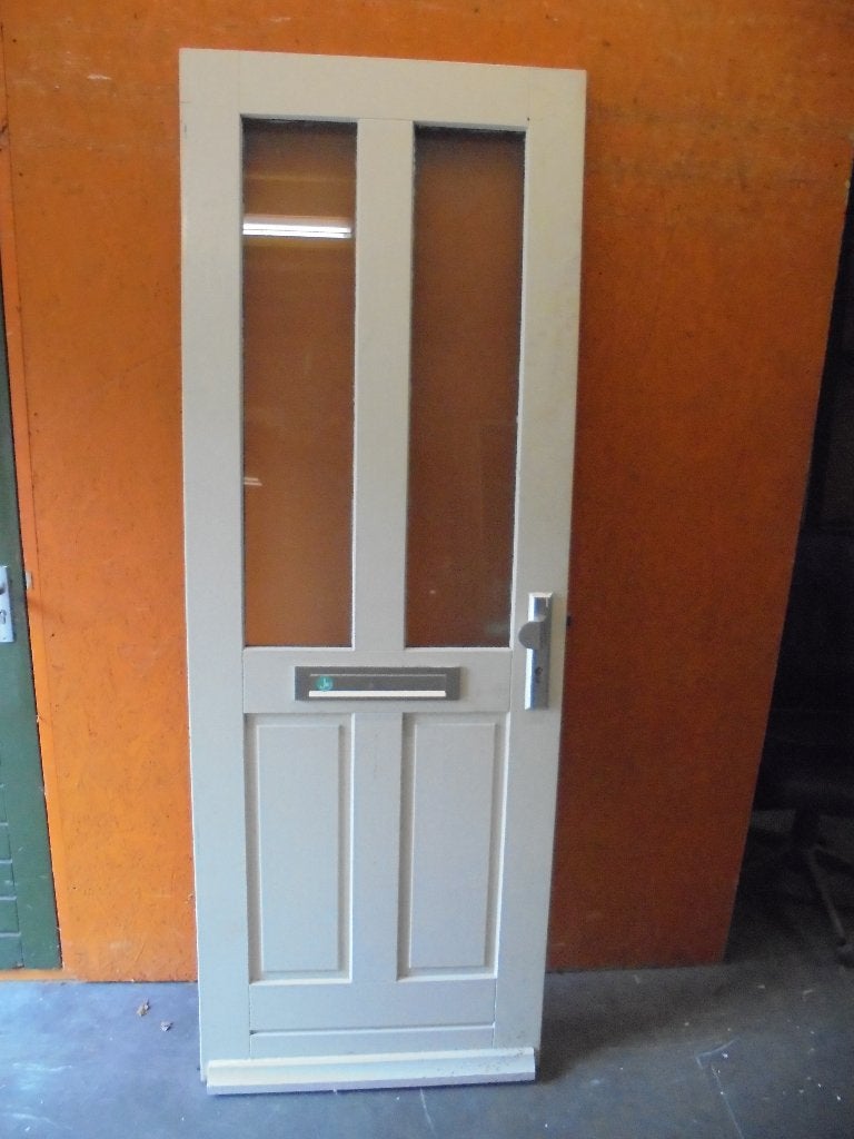 Diverse voordeuren met glas (2), Ophalen, 80 tot 100 cm, 200 tot 215 cm, Glas