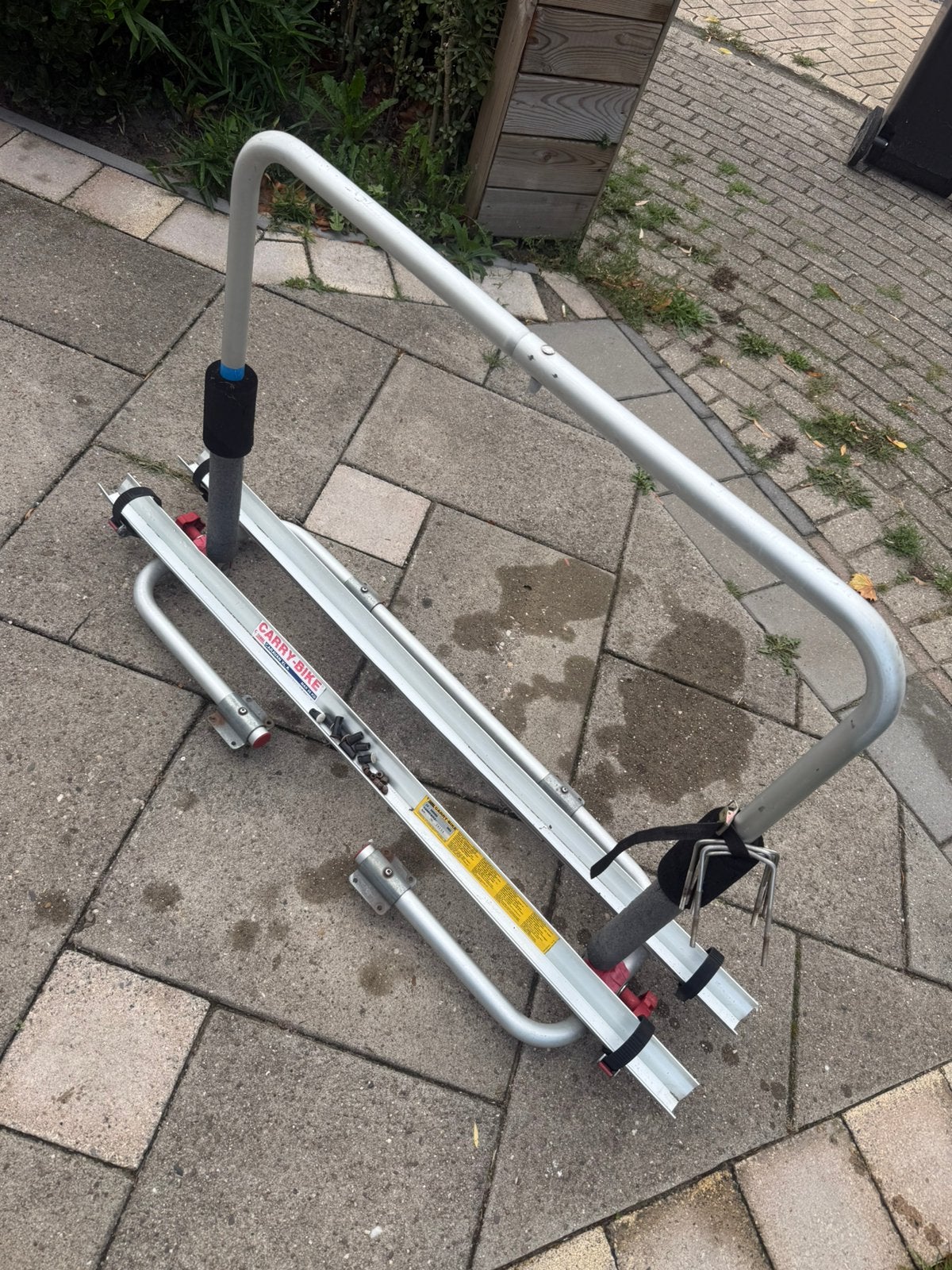 Carry bike caravan XL a fietsendrager, Ophalen, 2 fietsen, Gebruikt, Trekhaakdrager