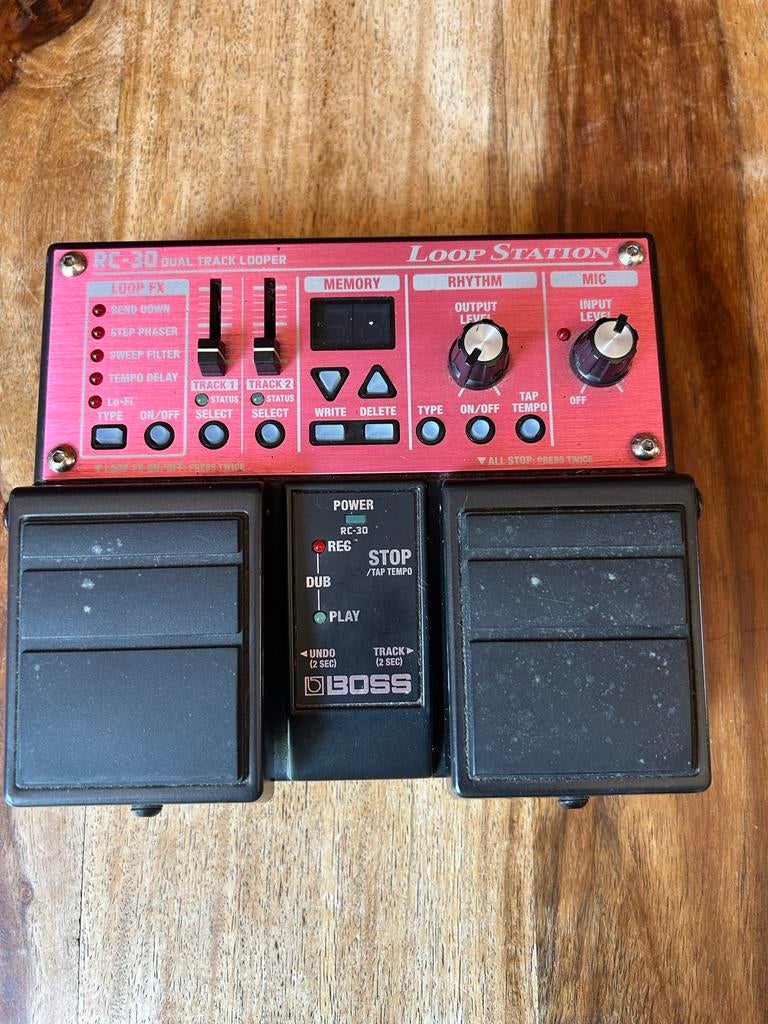 Boss RC-30 Dual Track Looper Pedaal, Muziek en Instrumenten, Effecten, Ophalen of Verzenden, Zo goed als nieuw, Overige typen