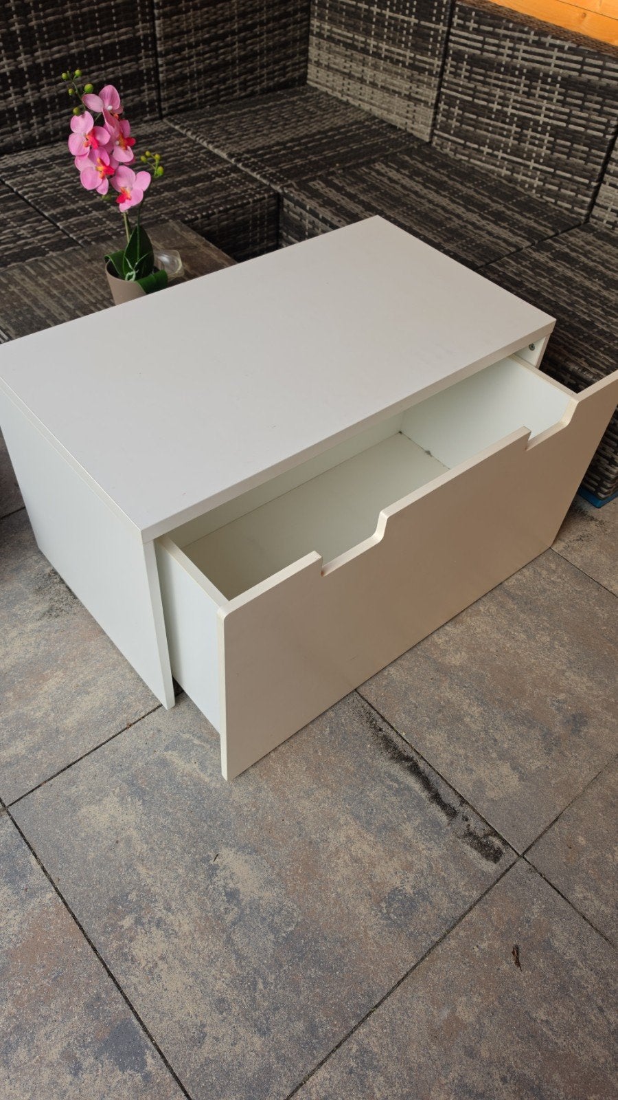 IKEA kast met lade op wieltjes - Gebruikt, goede staat, Ophalen, Gebruikt, 50 tot 100 cm, Met lade(s)