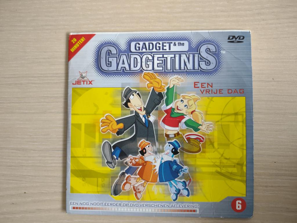 DVD Gadget & the Gadgetinis, Een vrije dag, in OVP, Avontuur, Alle leeftijden, Ophalen of Verzenden, Zo goed als nieuw