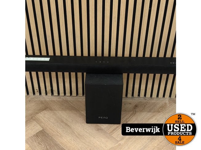 Peaq 2.1 Soundbar With Wireless Subwoofer - EX: AB, Flex Ltd., Zo goed als nieuw, https://flex.com/contact-us, Nobelstraat 10, 5807 GA Oostrum LB, Limburg, Nederland