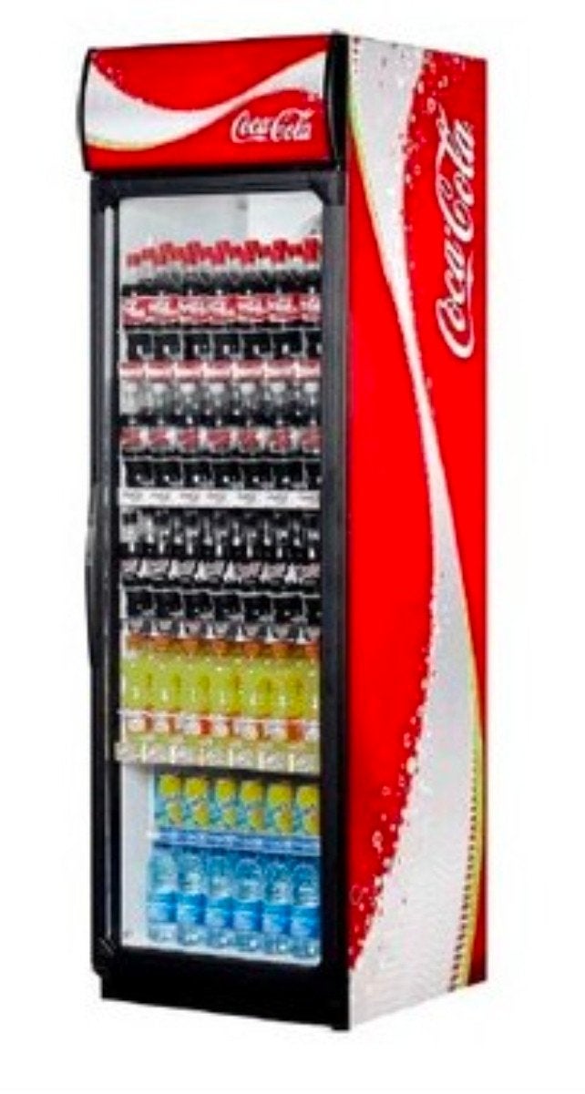 Coca cola koelkast, Ophalen, Gebruikt