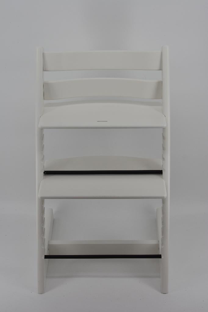 Stokke Tripp Trapp Wit – Refurbished model tripp trapp stoel, Verzenden, Gebruikt, Meegroeistoel, Gordel(s)