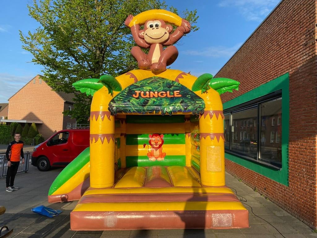 Springkussen te huur, Ophalen of Verzenden, Zo goed als nieuw, Overige