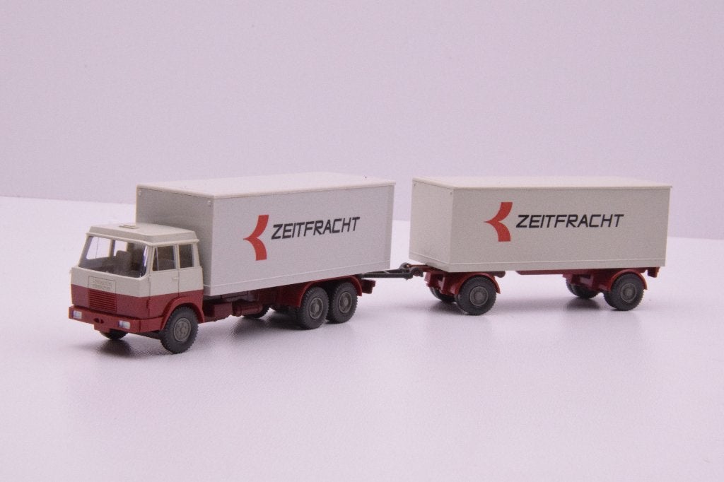 Hanomag Henschell  '' Zeitfracht  ''  Wiking, Ophalen of Verzenden, Zo goed als nieuw, Bus of Vrachtwagen, Wiking