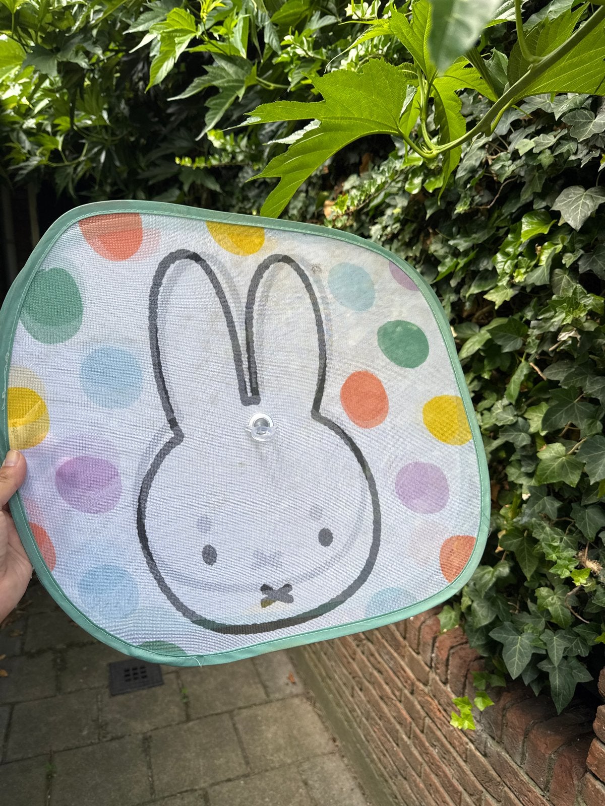 Miffy zonnescherm voor auto - Gratis, Ophalen, Gebruikt
