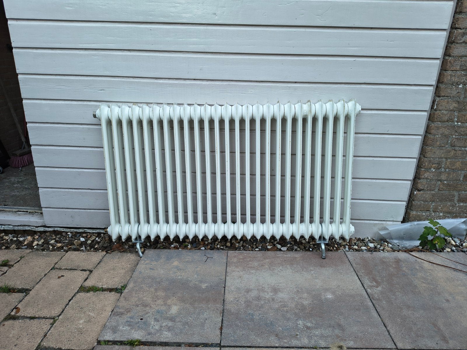 Gietijzeren Radiator - Vintage Stijl, Doe-het-zelf en Verbouw, Verwarming en Radiatoren, Ophalen, 30 tot 80 cm, Gebruikt, Hoog rendement (Hr)