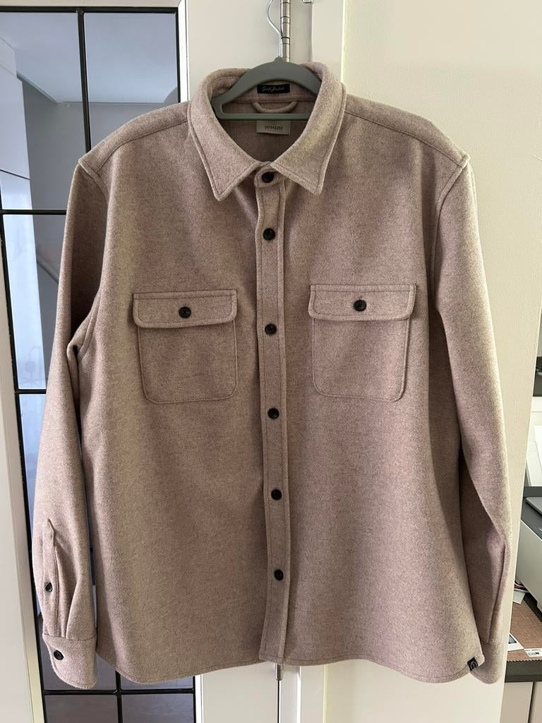 Dstrezzed Ulrik overshirt / Nieuw!, Ophalen of Verzenden, Nieuw, Beige, Halswijdte 43/44 (XL)