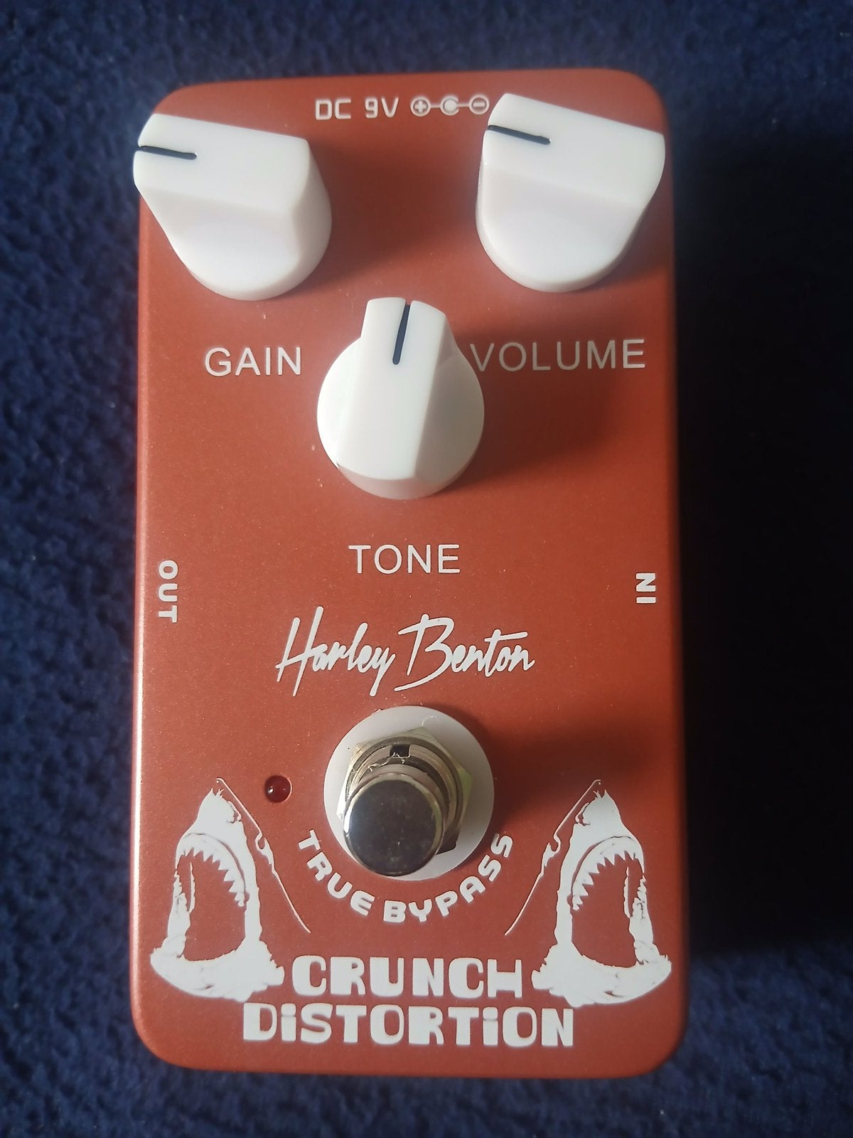 Harley Benton Crunch Distortion in box, Ophalen of Verzenden, Zo goed als nieuw