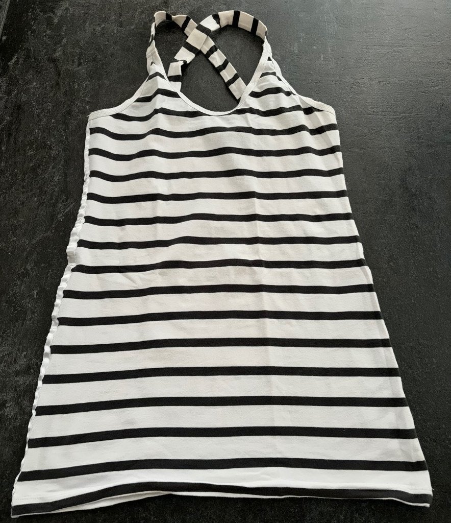 10days kruisband top / wrapper medium lengte maat 1, Maat 38/40 (M), Verzenden, Zwart, 10days