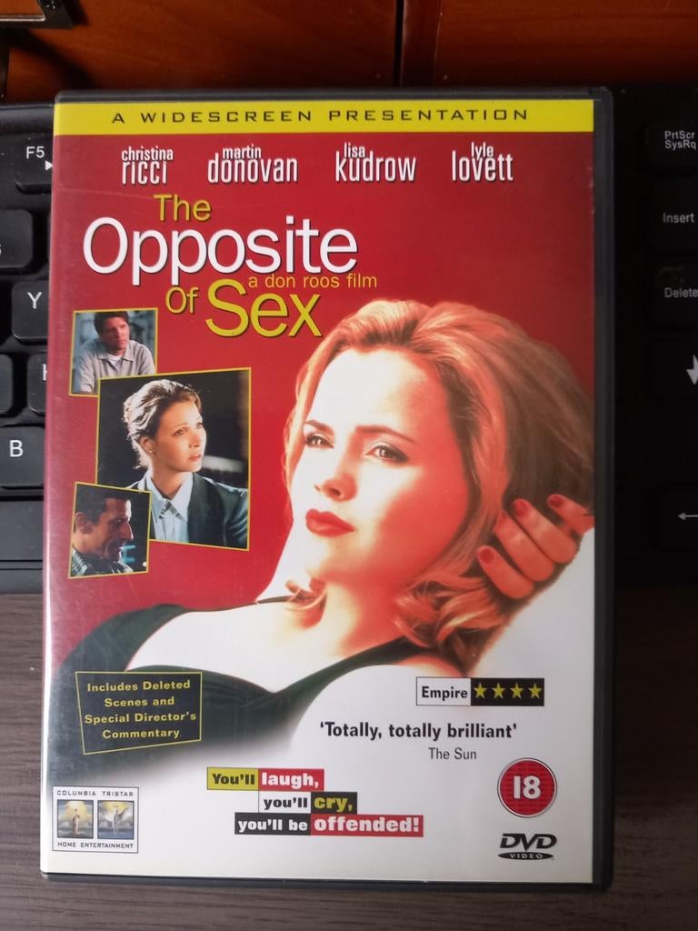 The Opposite of Sex DVD - Romantische Komedie, Ophalen of Verzenden, Gebruikt