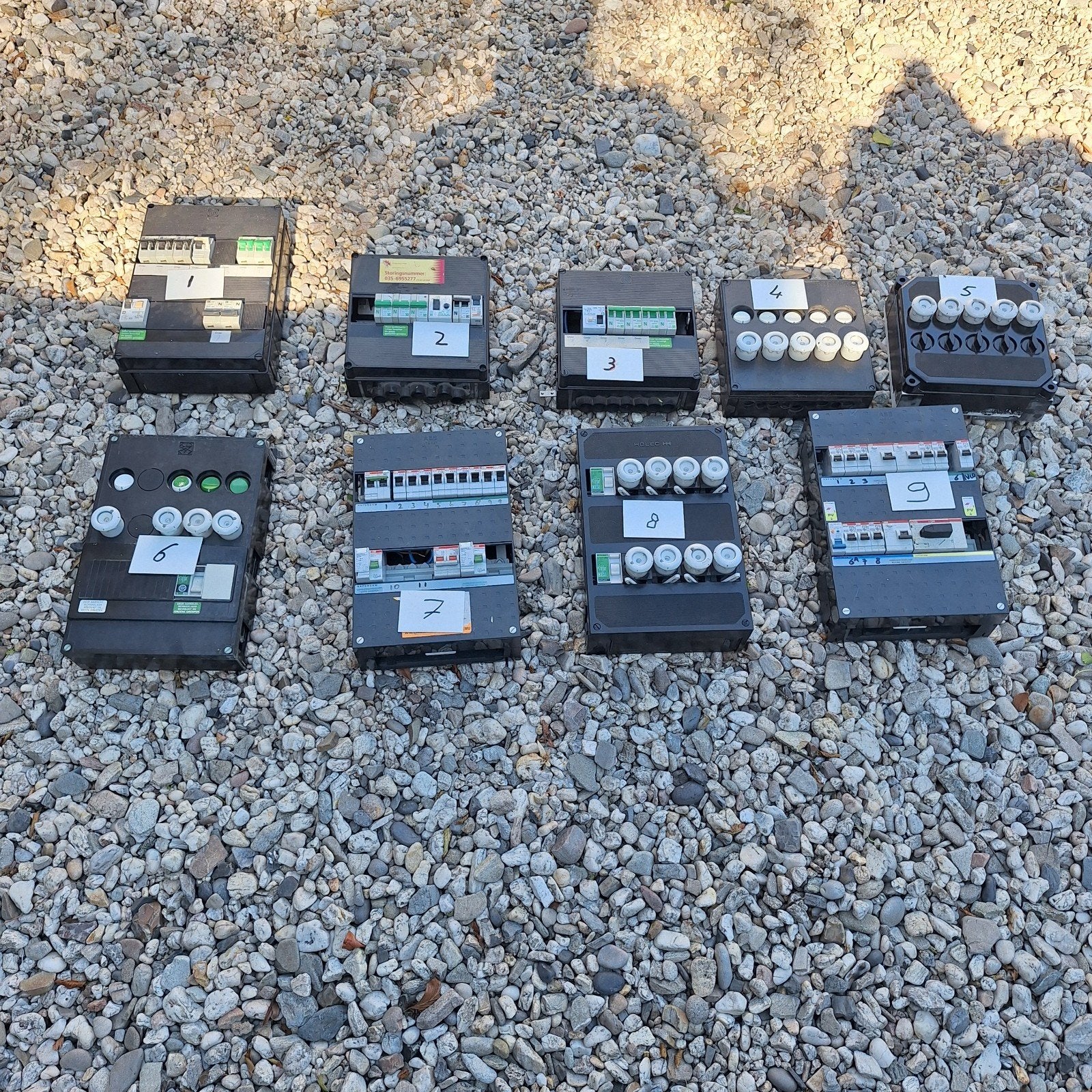 Verschillende  kabels en grondkabel en meterkasten en aardle, Ophalen, Kabel of Snoer