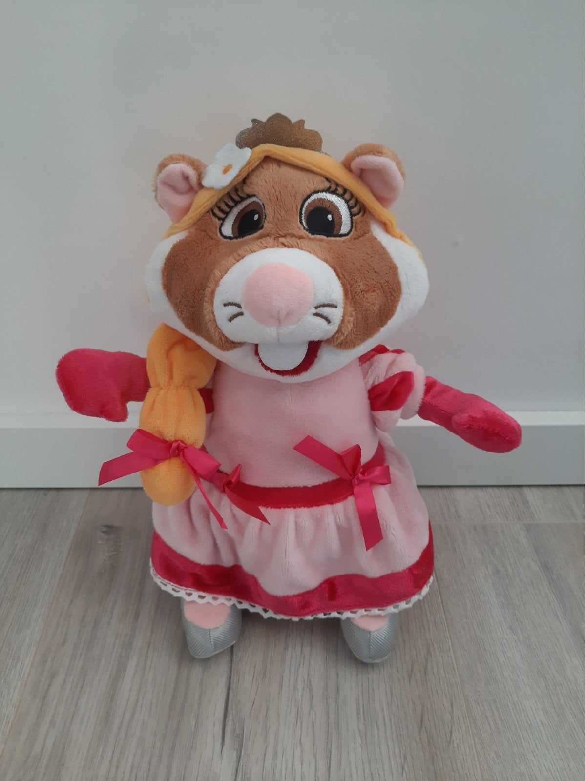 Knuffel hamster AH albert Heijn Rapunzel Efteling K7654, Ophalen of Verzenden, Zo goed als nieuw, Overige typen