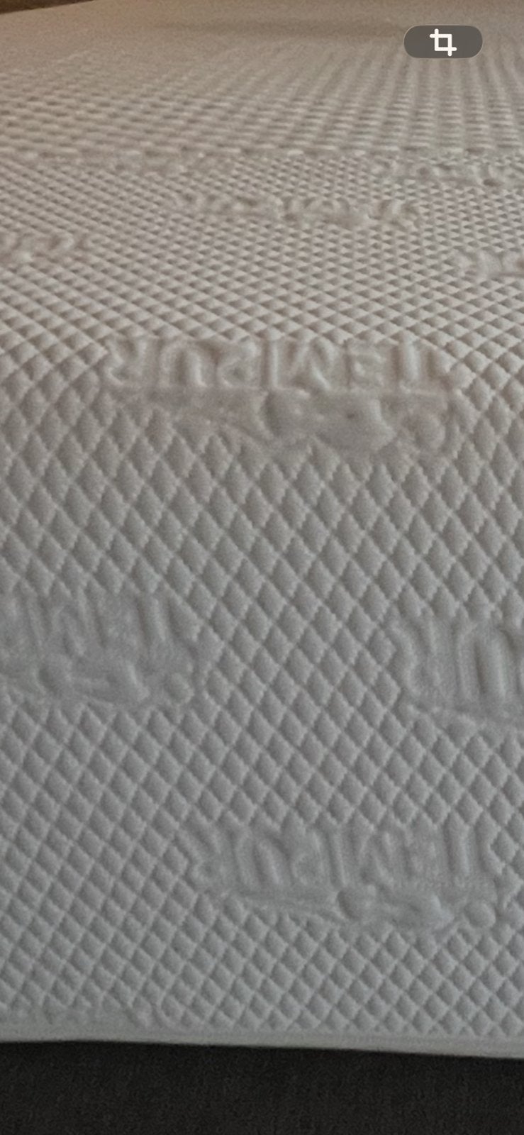 Tempur matras 90x200x21 cm - Zeer goede staat, 90 cm, Eenpersoons, Ophalen of Verzenden, Zo goed als nieuw