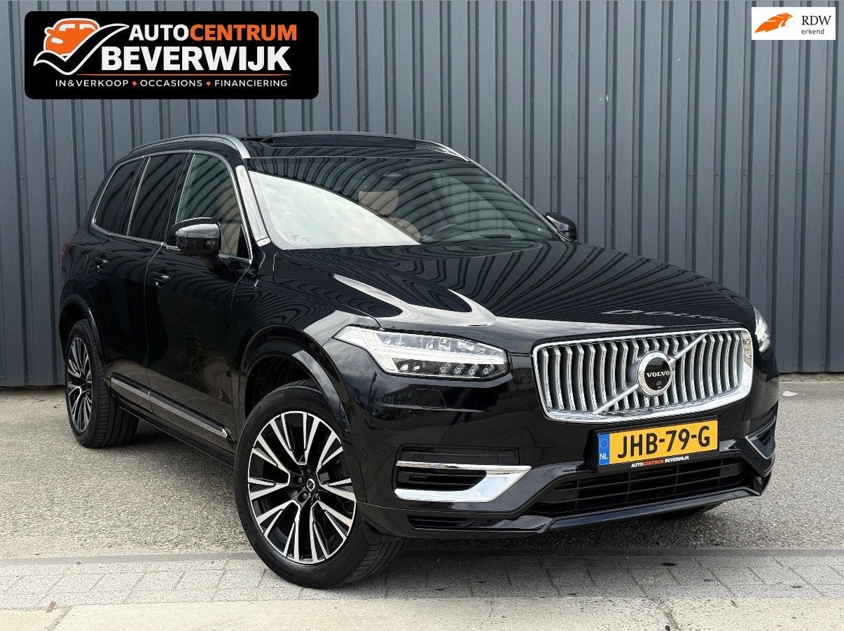 Volvo XC90 2.0 T8 Plug-in hybrid AWD Plus Bright 457pk Full, Dealer onderhouden, Gebruikt, Euro 6, 4 cilinders
