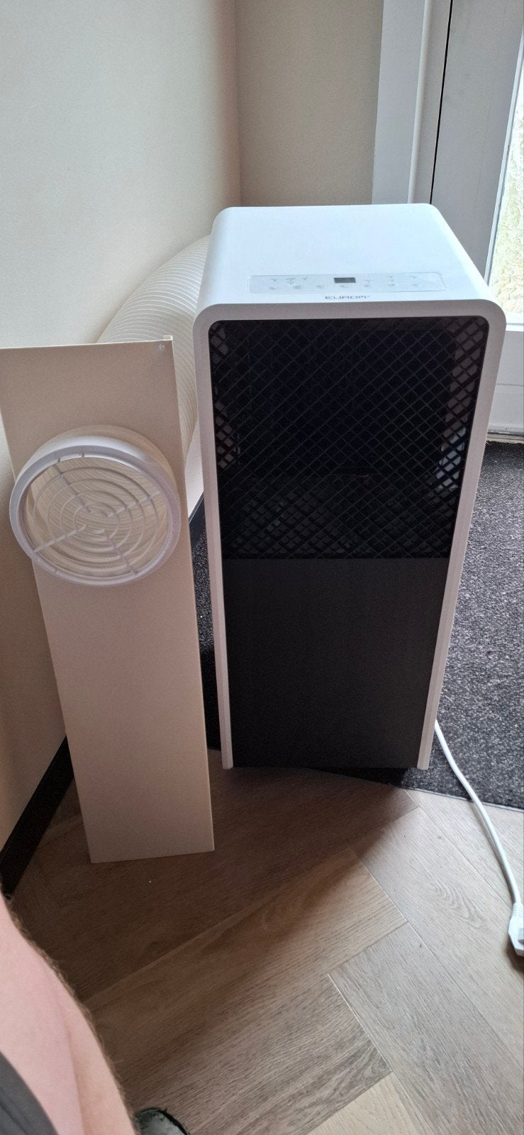 Eurom Mobiele Airco - Koelen, Ontvochtigen, Ventileren, Witgoed en Apparatuur, Airco's, Ophalen, Gebruikt, Minder dan 60 m³, Timer