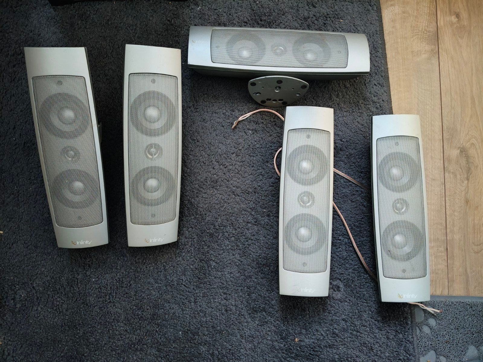 Infinity Kappa 5.0 Surround Set - Top Geluidservaring, Gebruikt, Ophalen of Verzenden, Surroundset, Geschikt voor surround/home cinema
