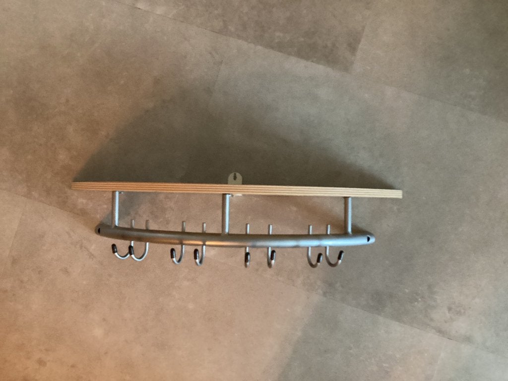 Kapstok, Wandkapstok, Ophalen of Verzenden, Zo goed als nieuw, Minder dan 100 cm