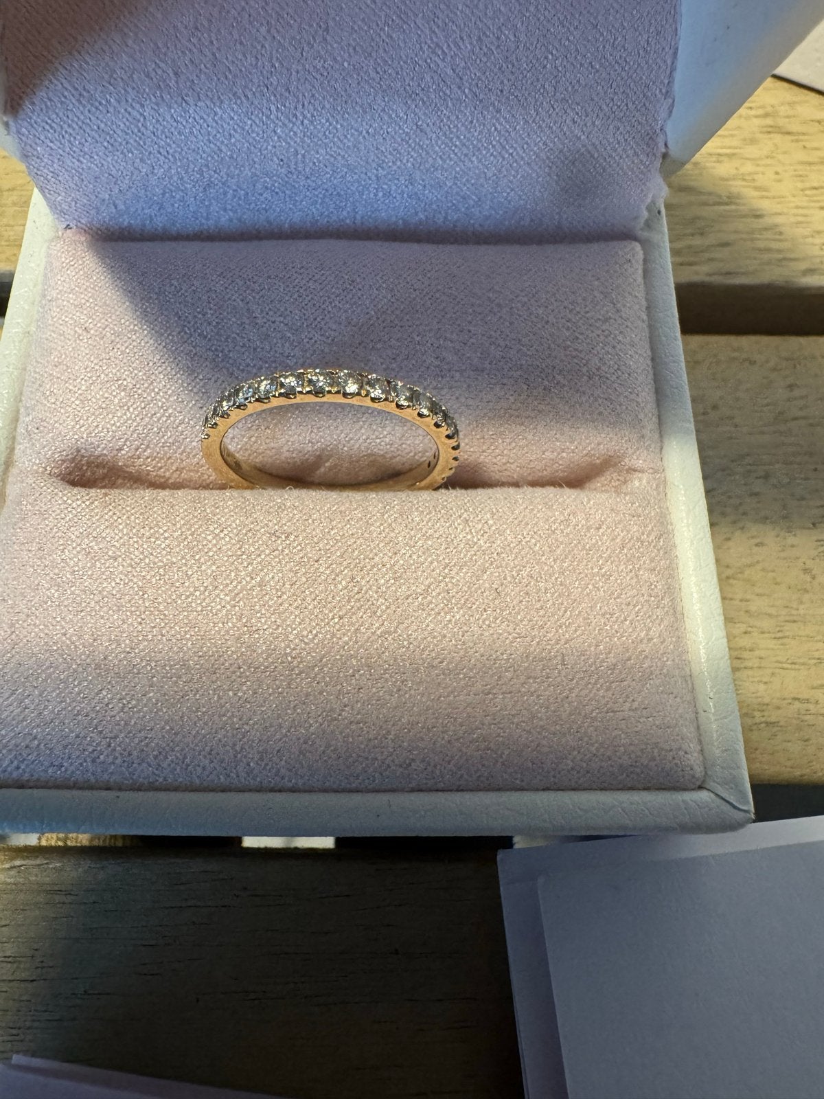 Verlovingsring Diamond Point 0.33 ct diamant 14k geelgoud, Sieraden, Tassen en Uiterlijk, Ringen, Gebruikt, Ophalen of Verzenden
