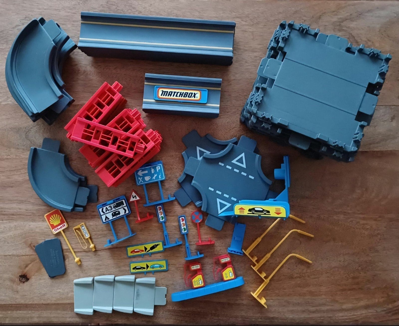 Matchbox autobaan, Handmatig, Ophalen, Overige merken, Racebaan