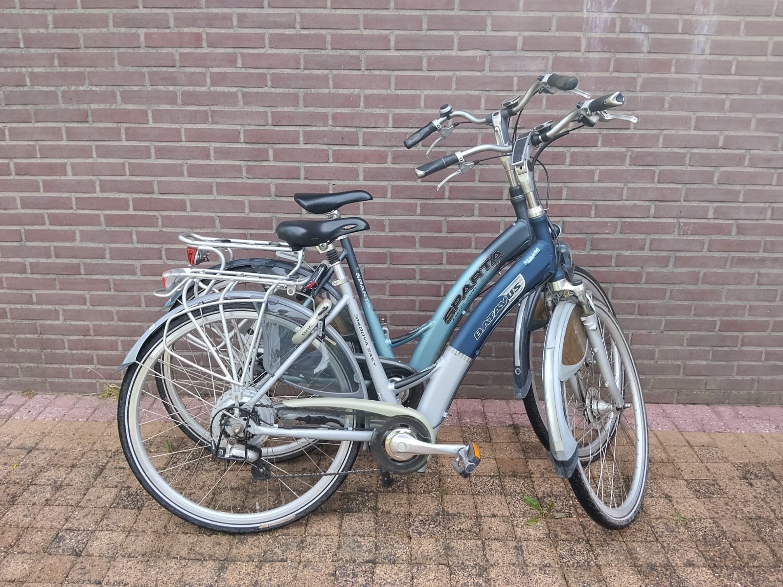 Batavus en Sparta ION elektrische fietsen, samen 300 euro!, Ophalen, Gebruikt, Batavus