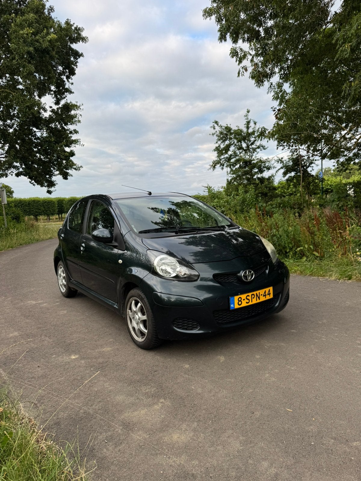 Toyota Aygo 1.0 12V Vvt-i 5DRS 2011 Groen, Auto's, Toyota, Voorwielaandrijving, 4 stoelen, 68 pk, Handgeschakeld