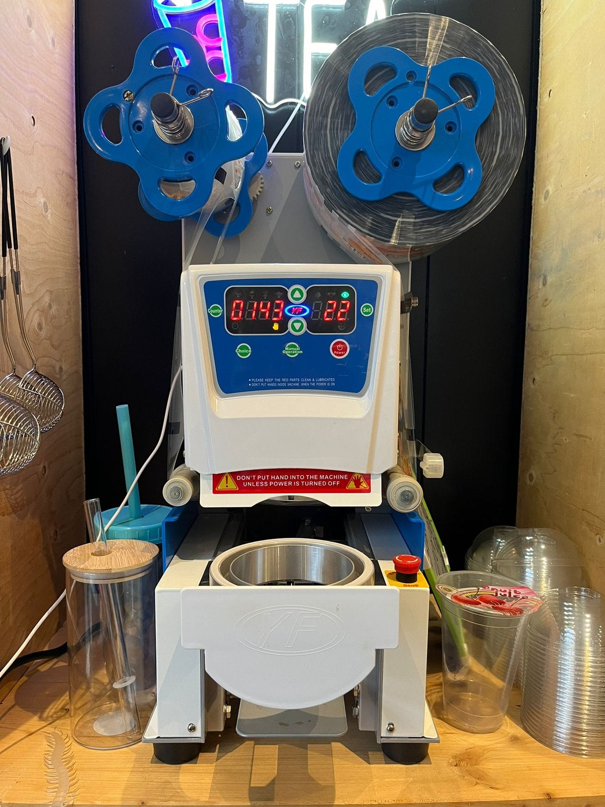 Bubble tea seal machine, Ophalen, Zo goed als nieuw