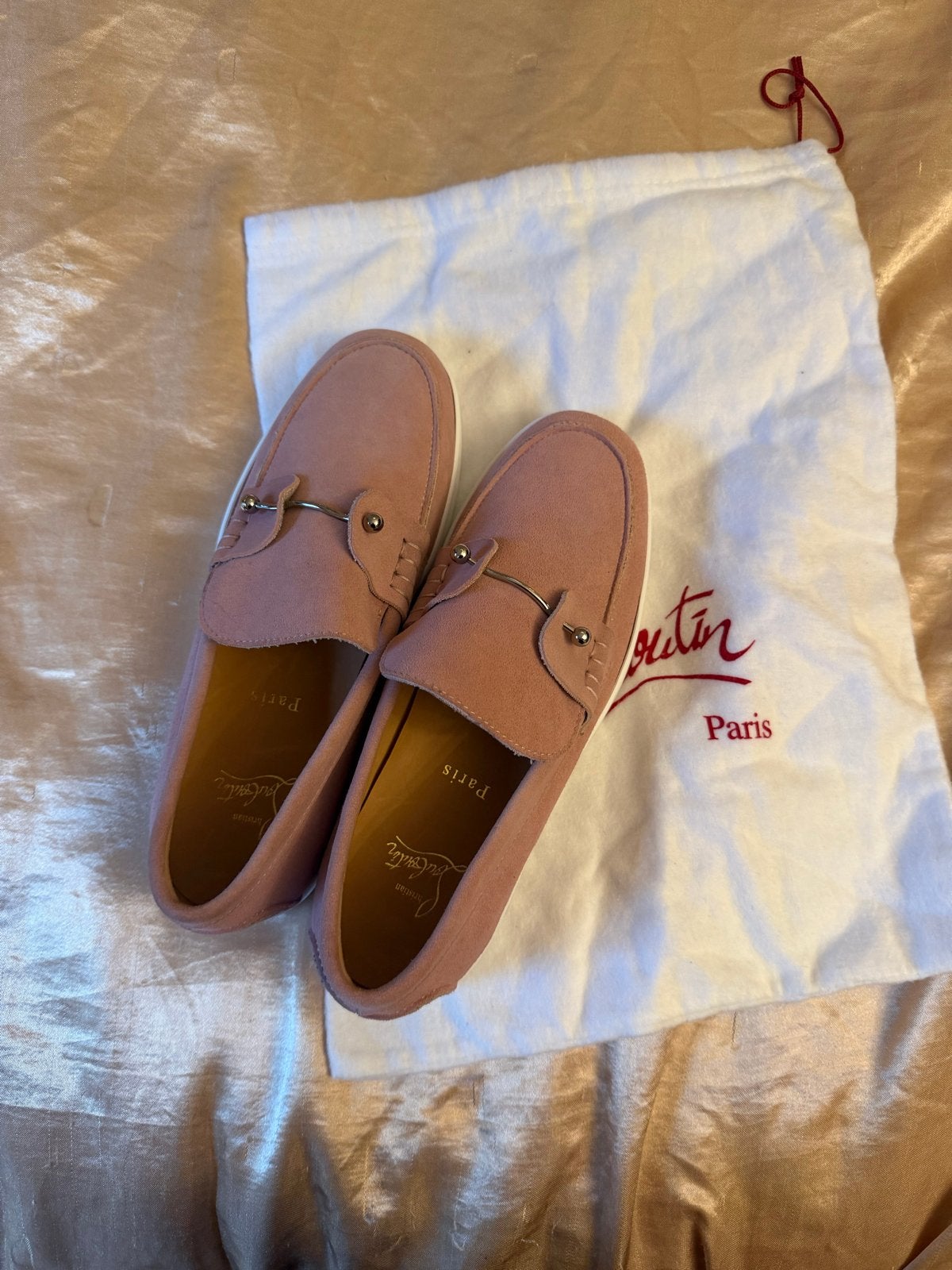 Christian Louboutin Instappers Roze, Kleding | Dames, Ophalen, Instappers, Nieuw, Roze