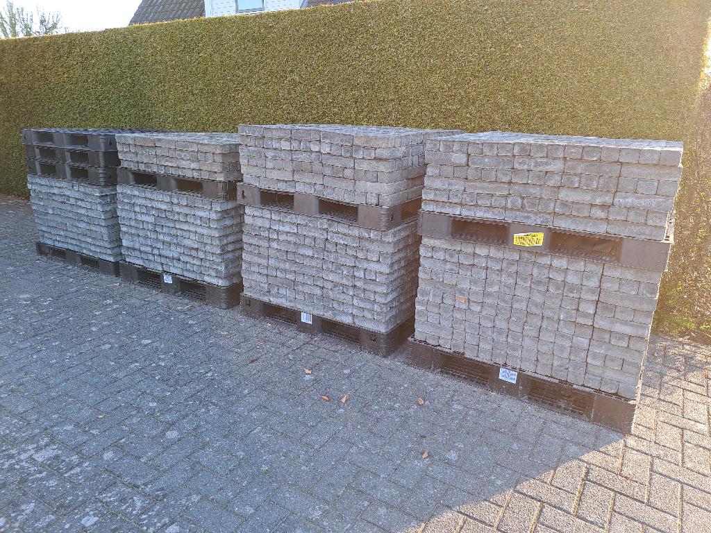 getrommelde dikformaat gebruikt, Ophalen, Gebruikt, Klinkers, 10 m² of meer