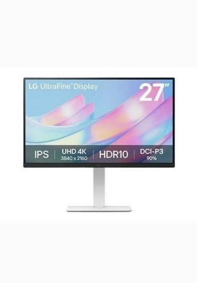 2x LG UltraFine 27 inch 4K IPS Monitor - 27US550-W.AEU, Computers en Software, Monitoren, Ophalen, LG, 60 Hz of minder, IPS