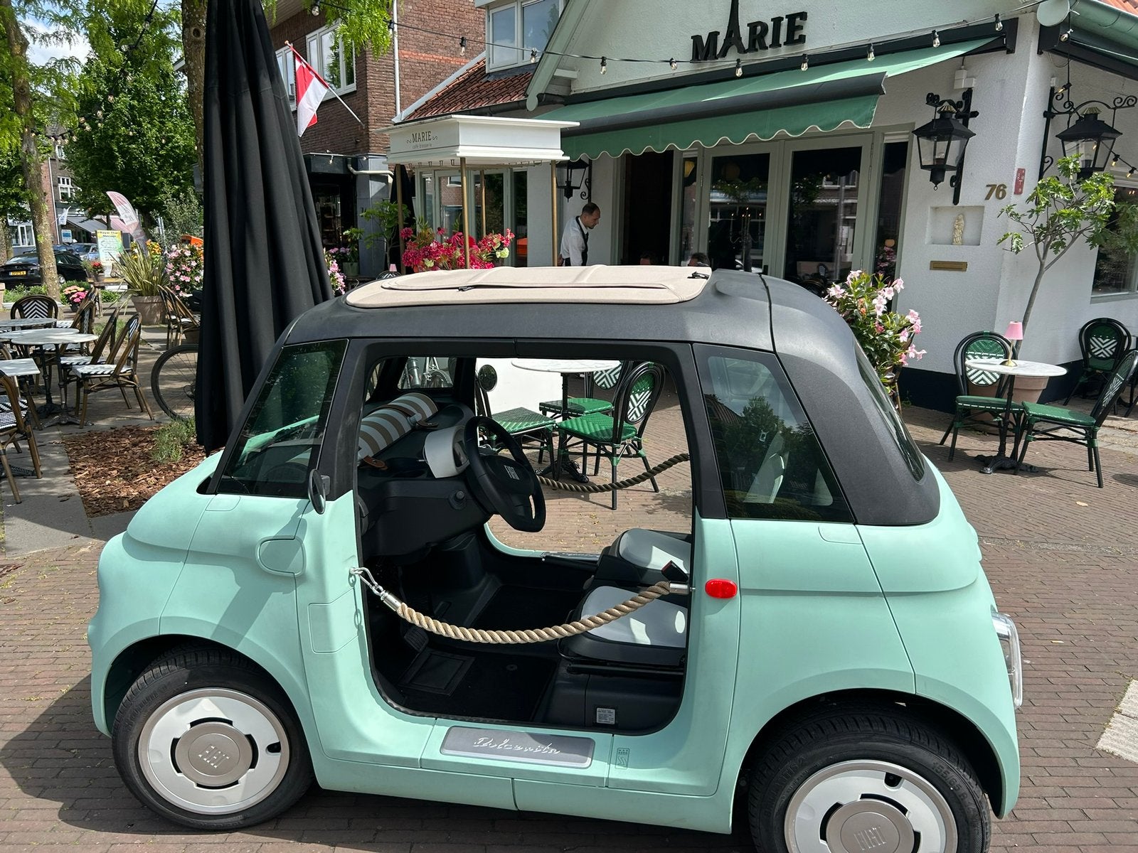 Fiat Topolino Dolce Vita (BTW verrekenbaar!), Diversen, Zo goed als nieuw, 16 km/u of meer, 46 km of meer, Ophalen