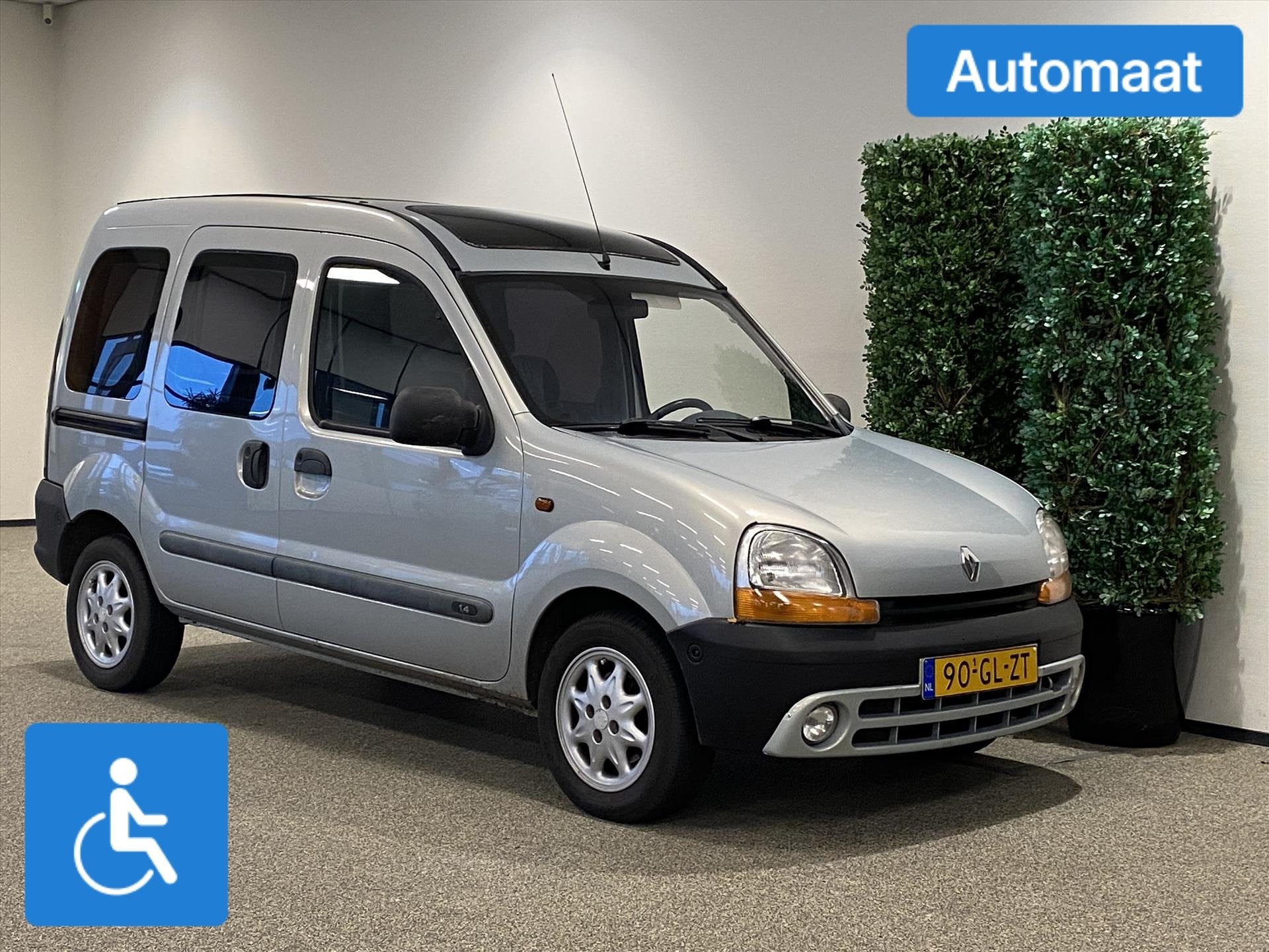 Renault Kangoo Rolstoelauto Automaat (airco), Auto's, Automaat, 12 maanden, Stof, Overige carrosserieën