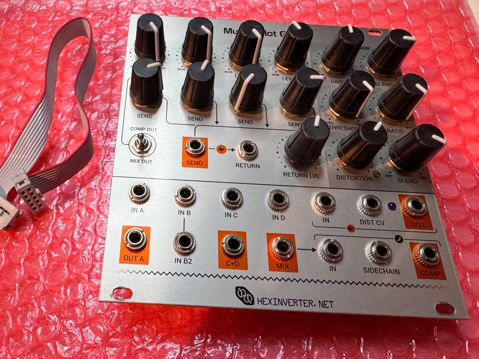 Eurorack Hexinverter Mutant Hot Glue mixer and effects, Ophalen of Verzenden, Zo goed als nieuw, Overige aantallen, Overige merken