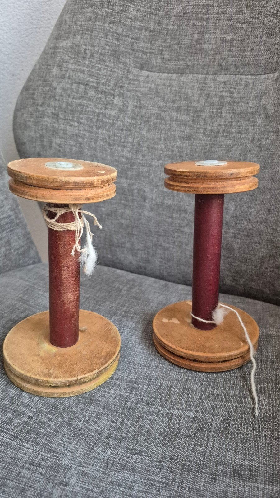 Klosjes/ klos/ spoel/ spoelen voor spinnewiel - set van 2, Ophalen