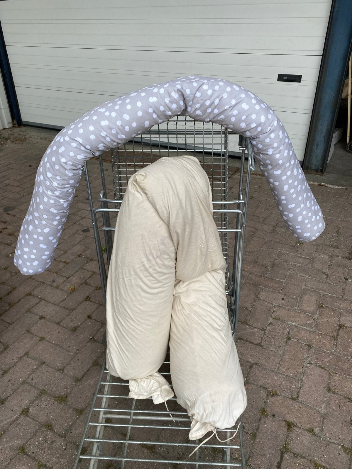 Voedingskussen/zwangerschapskussen, Ophalen, Gebruikt